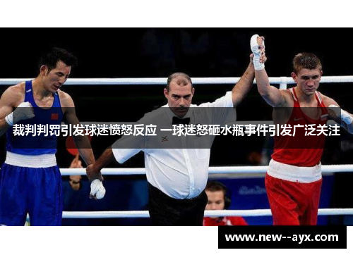 裁判判罚引发球迷愤怒反应 一球迷怒砸水瓶事件引发广泛关注