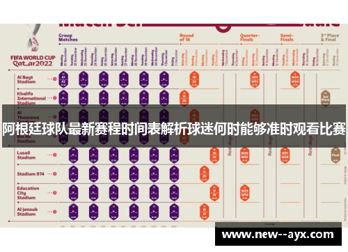阿根廷球队最新赛程时间表解析球迷何时能够准时观看比赛